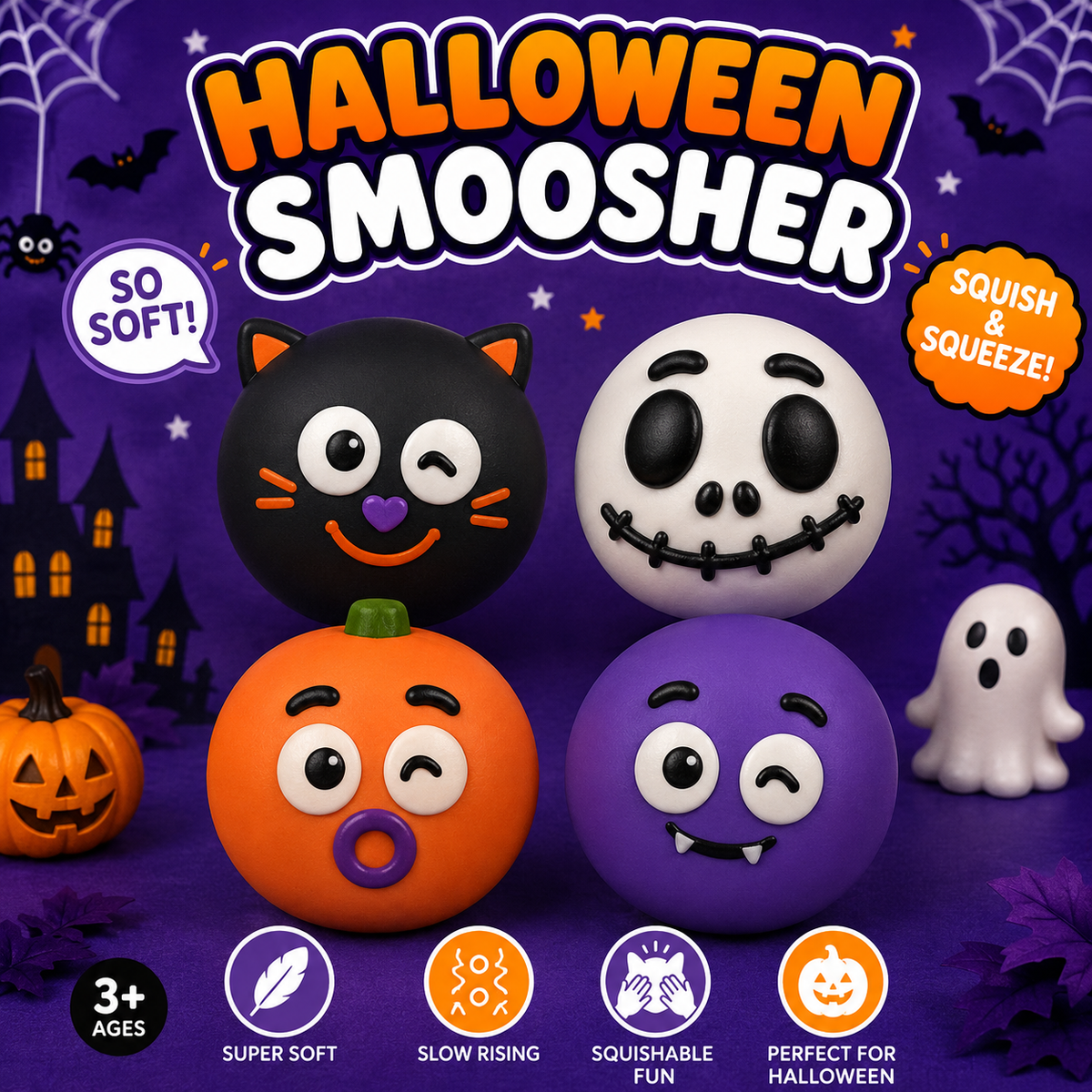 Halloween Smoosher Squishy