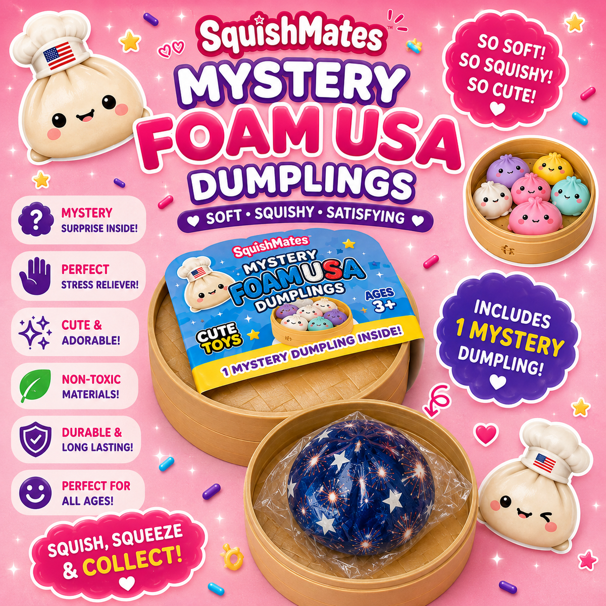 Mystery USA Foam Dumpling