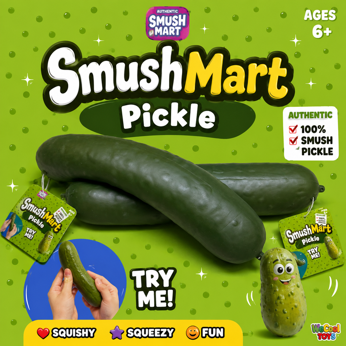 Authentic SmushMart Pickle