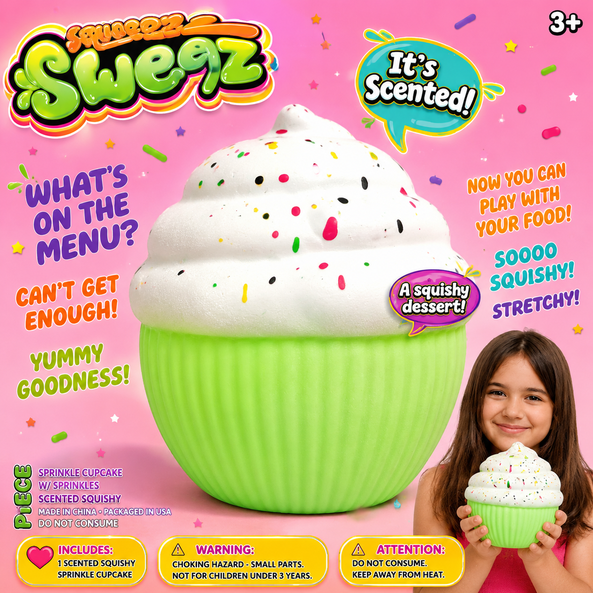 Authentic Squeezee Sweetz Cupcake PPNC