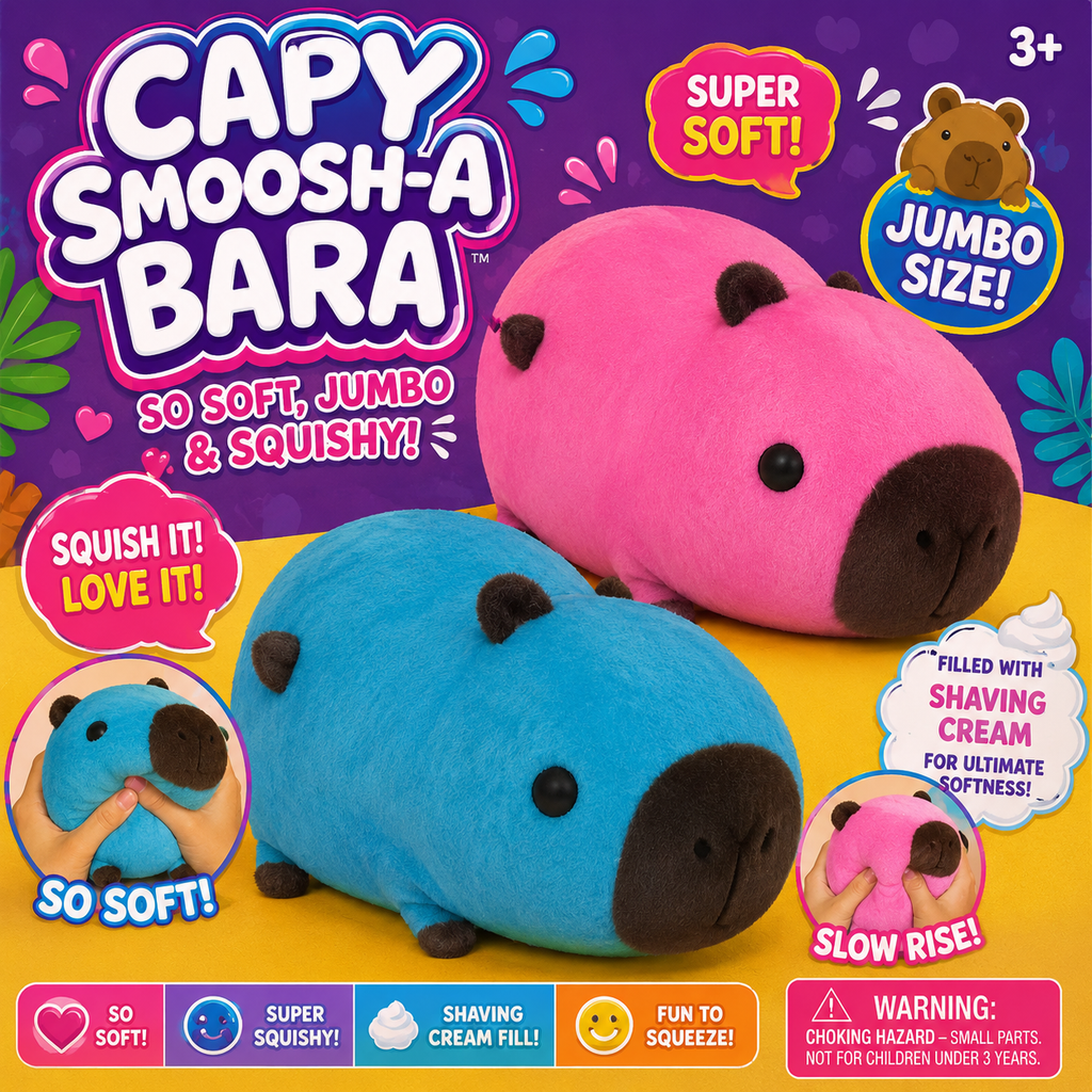Jumbo Capy Smoosh-A-Bara PPNC