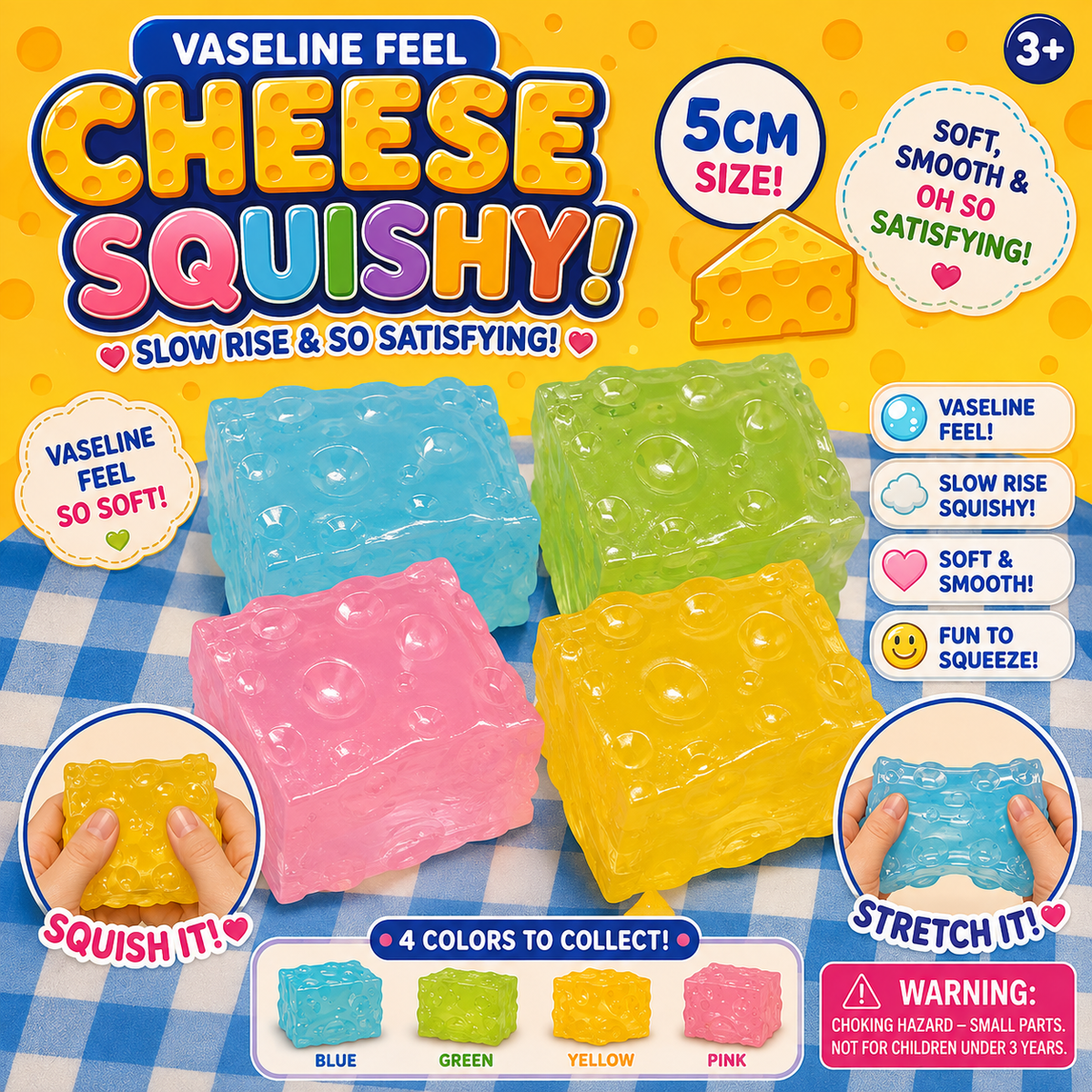 Vaseline Cheese 5cm