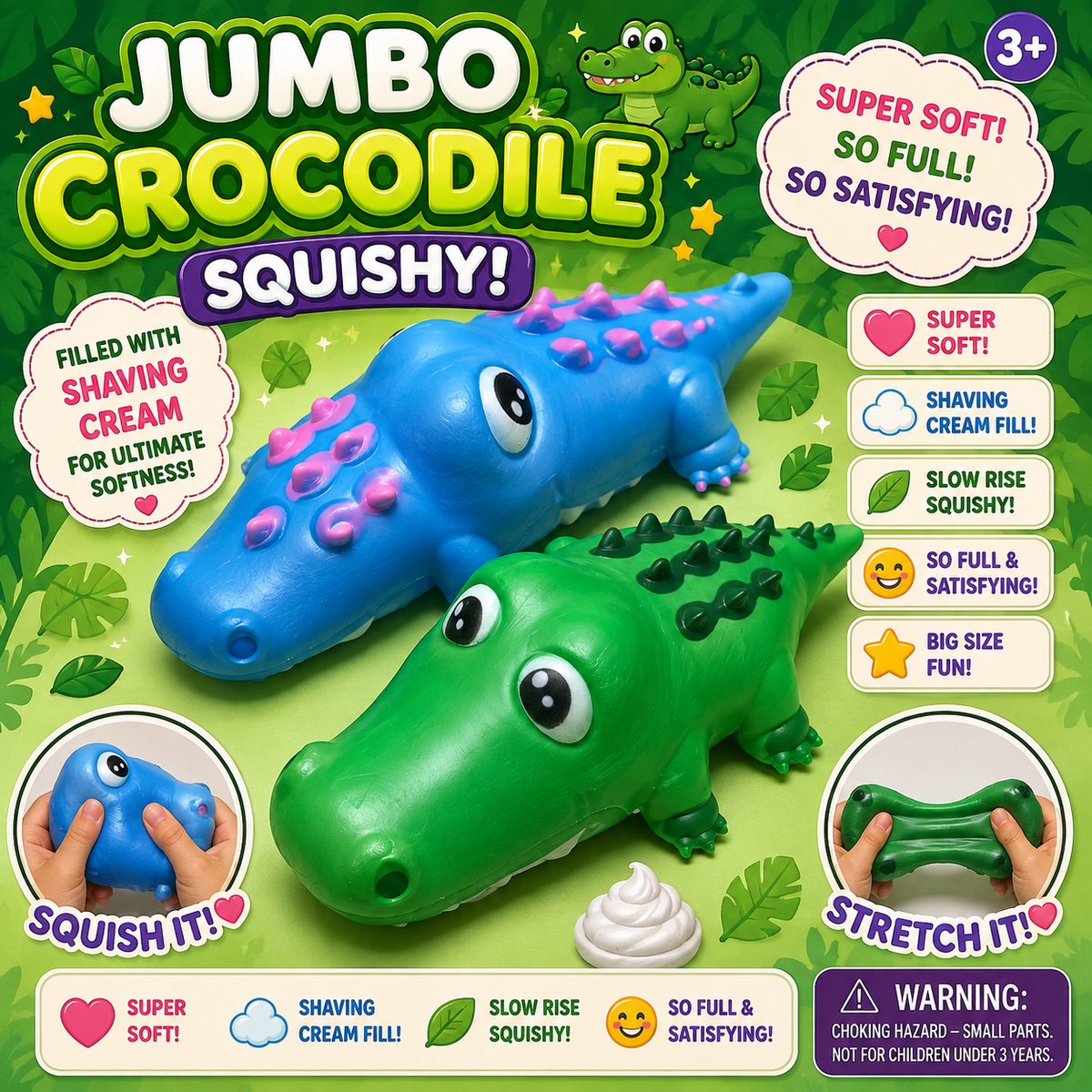 Jumbo Crocodile