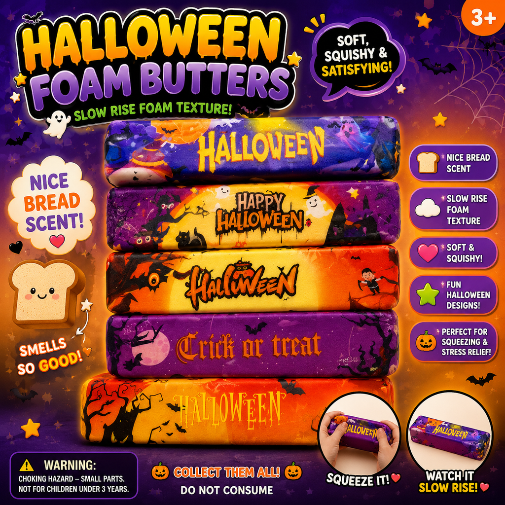 Halloween Foam Butters
