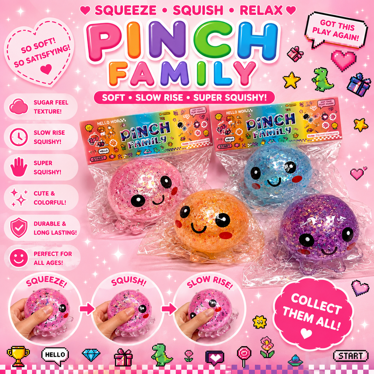 Pinch Family Octopus