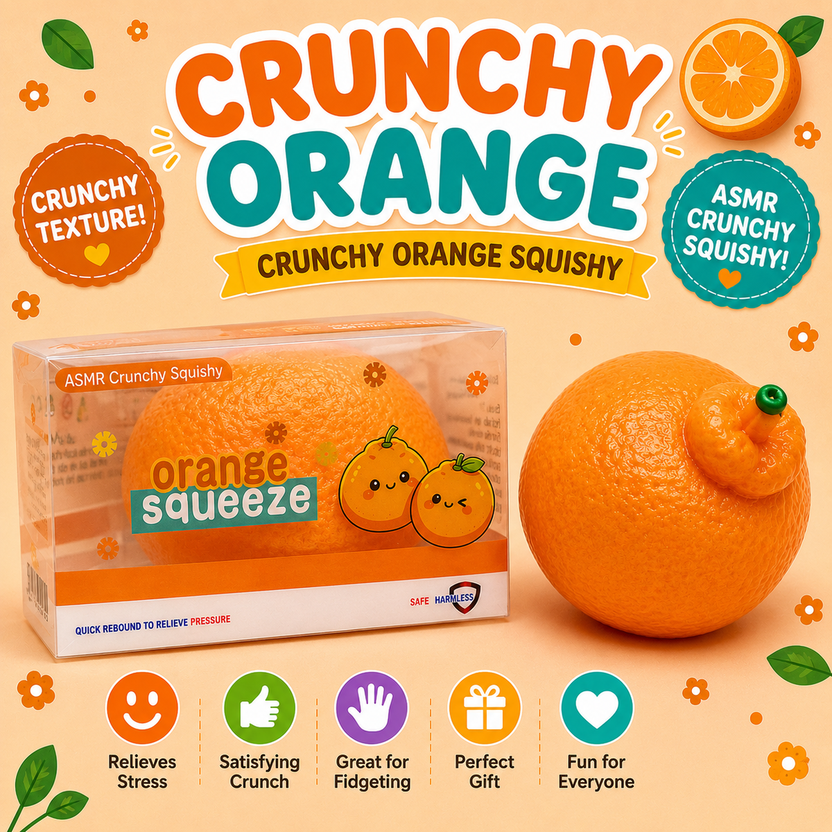 Crunchy Orange Squishy