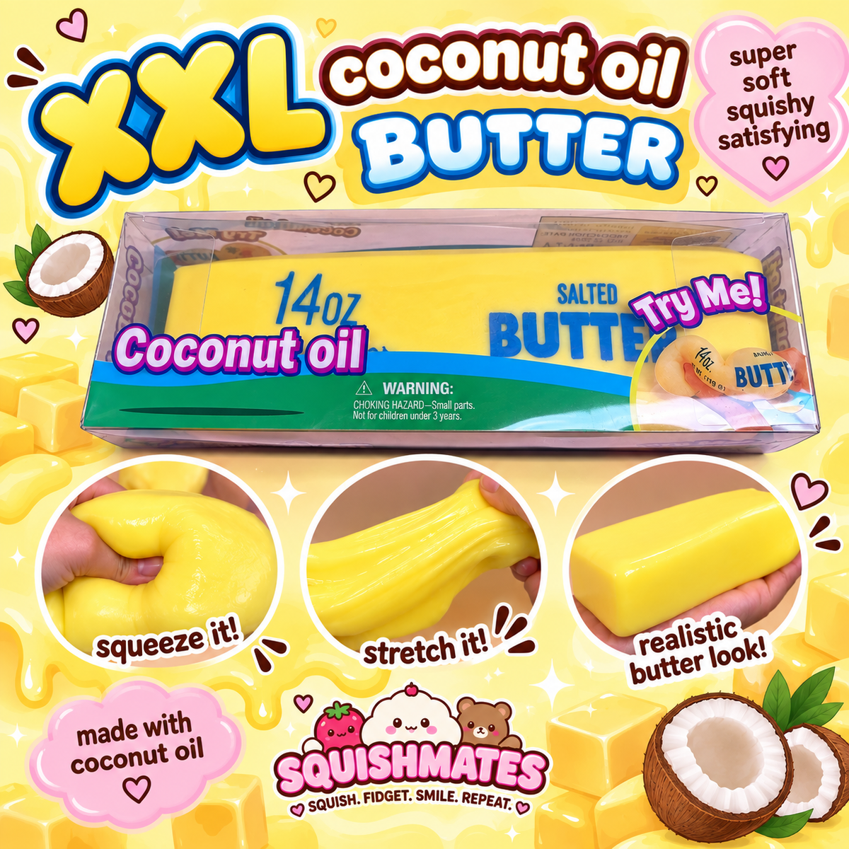 XXL Coconut Oil Butter