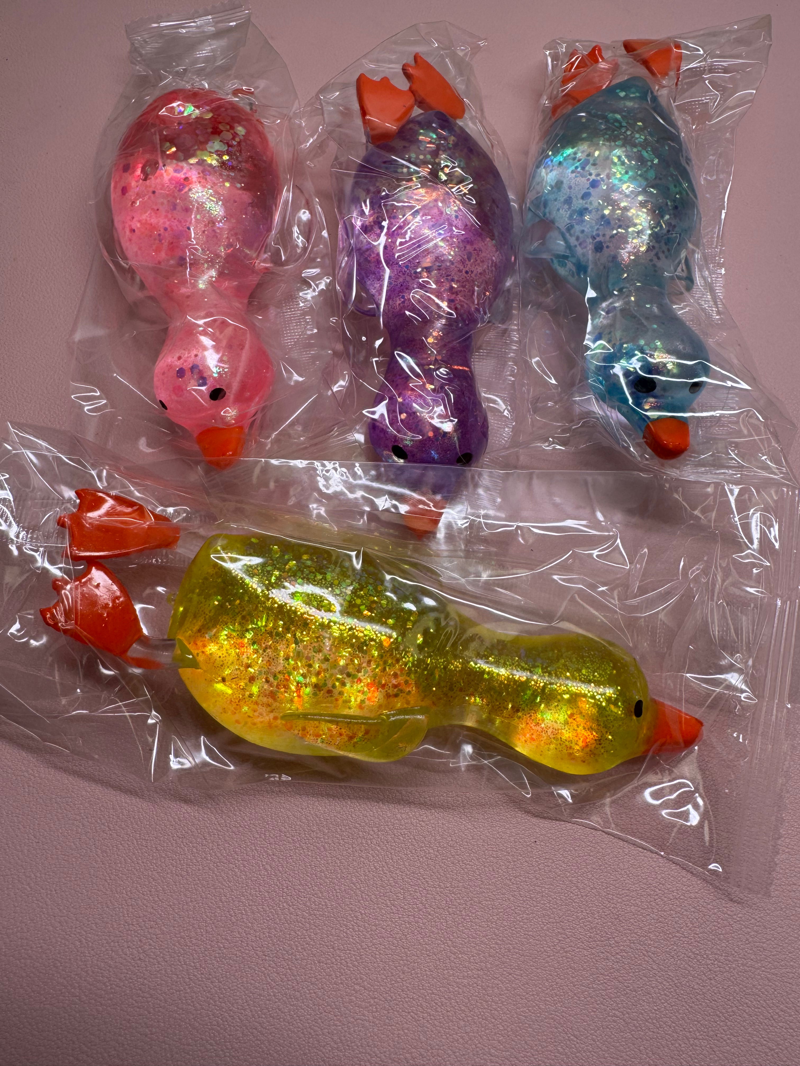 Glitter Sugar Duck Squishy