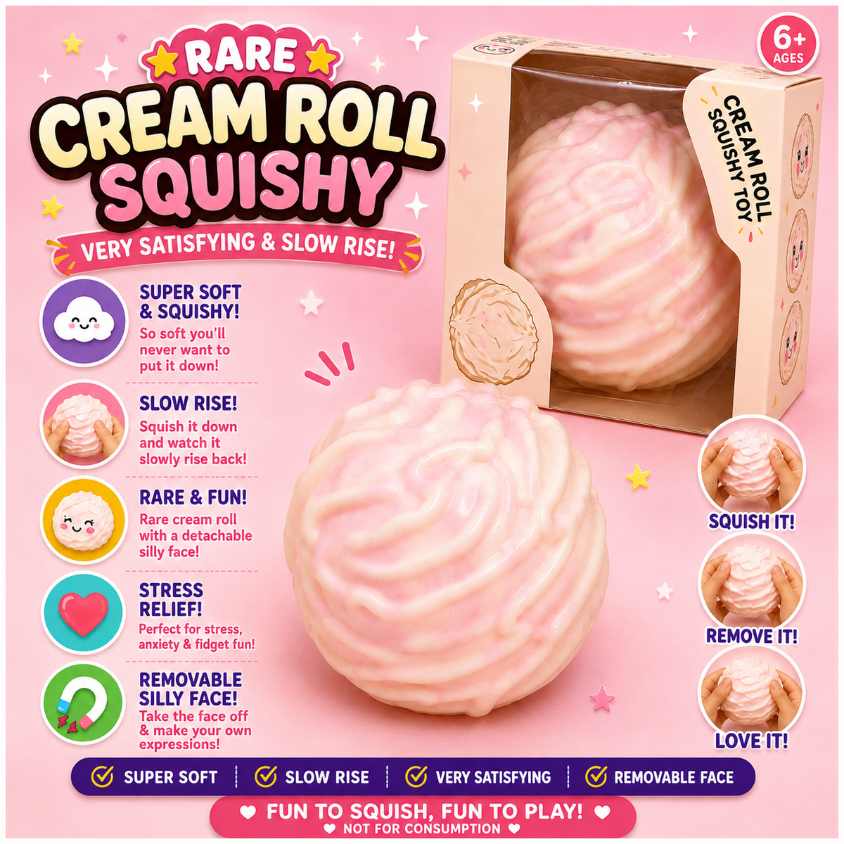 Jumbo Cream Roll