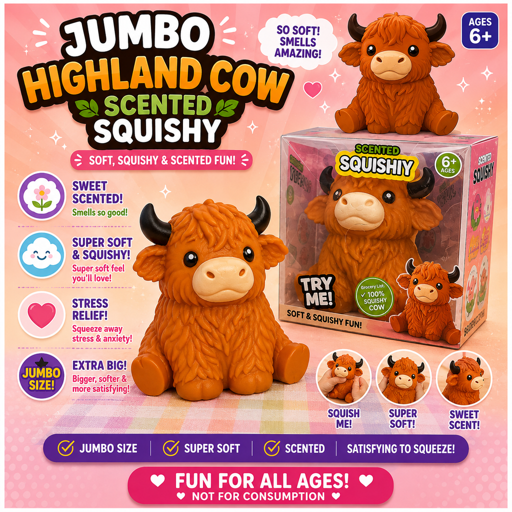 Jumbo Highland Cow