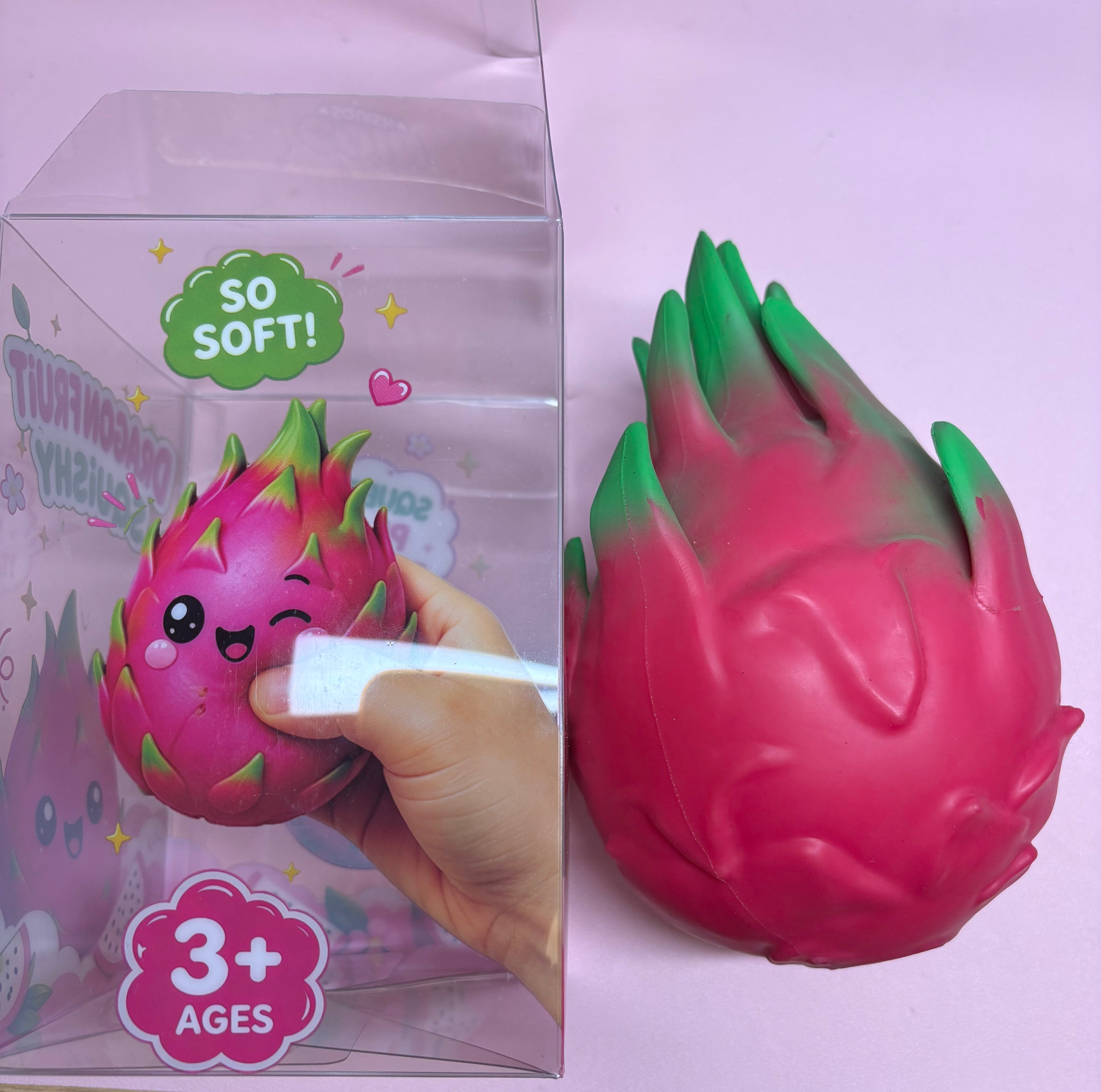 Jumbo Dragon Fruit Scented Squishy