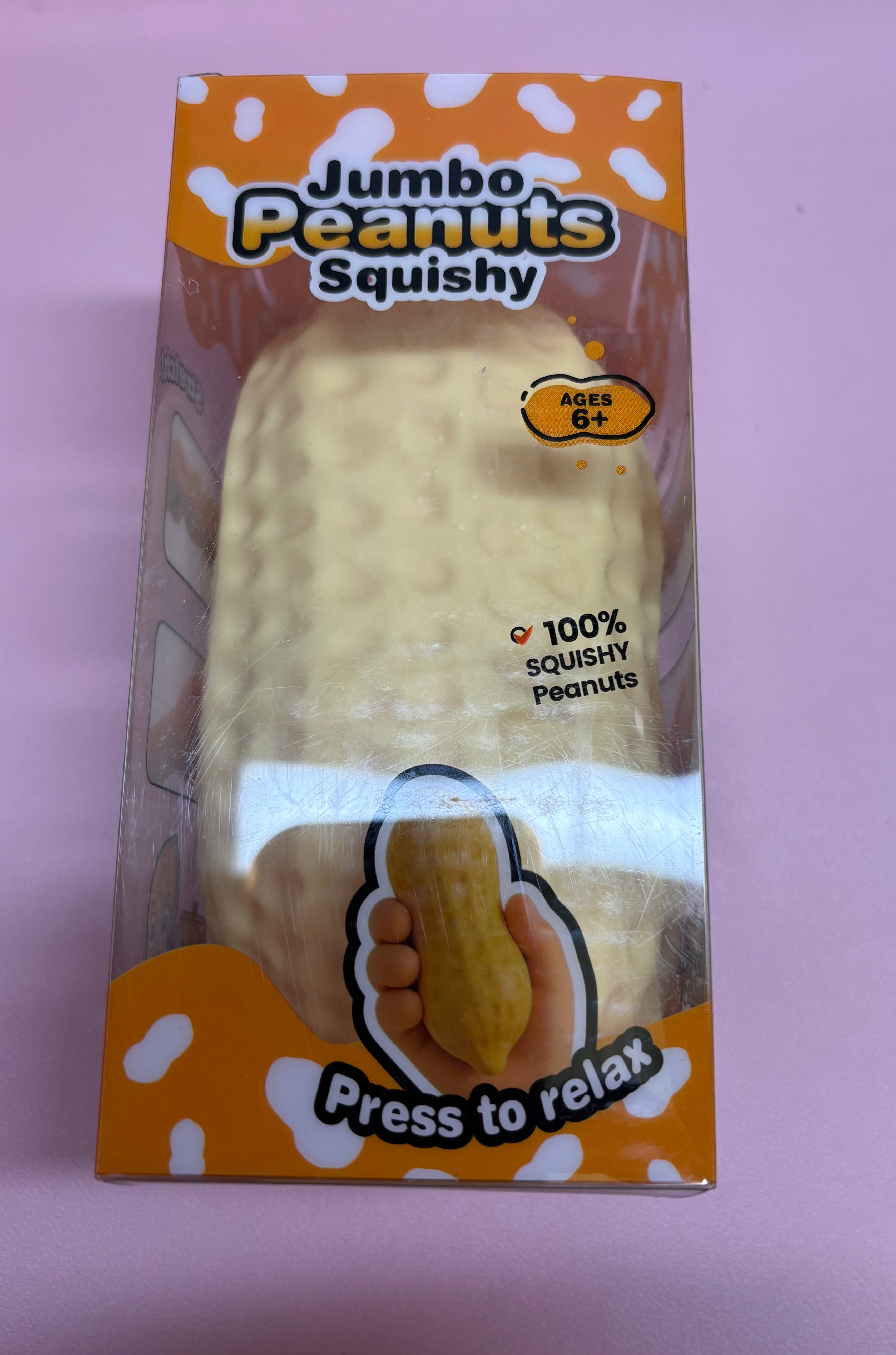 Jumbo Peanut Squishy