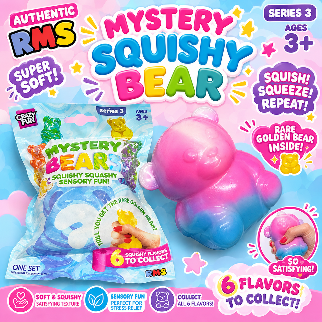 RMS Mystery Squishy Bear – Series 3
