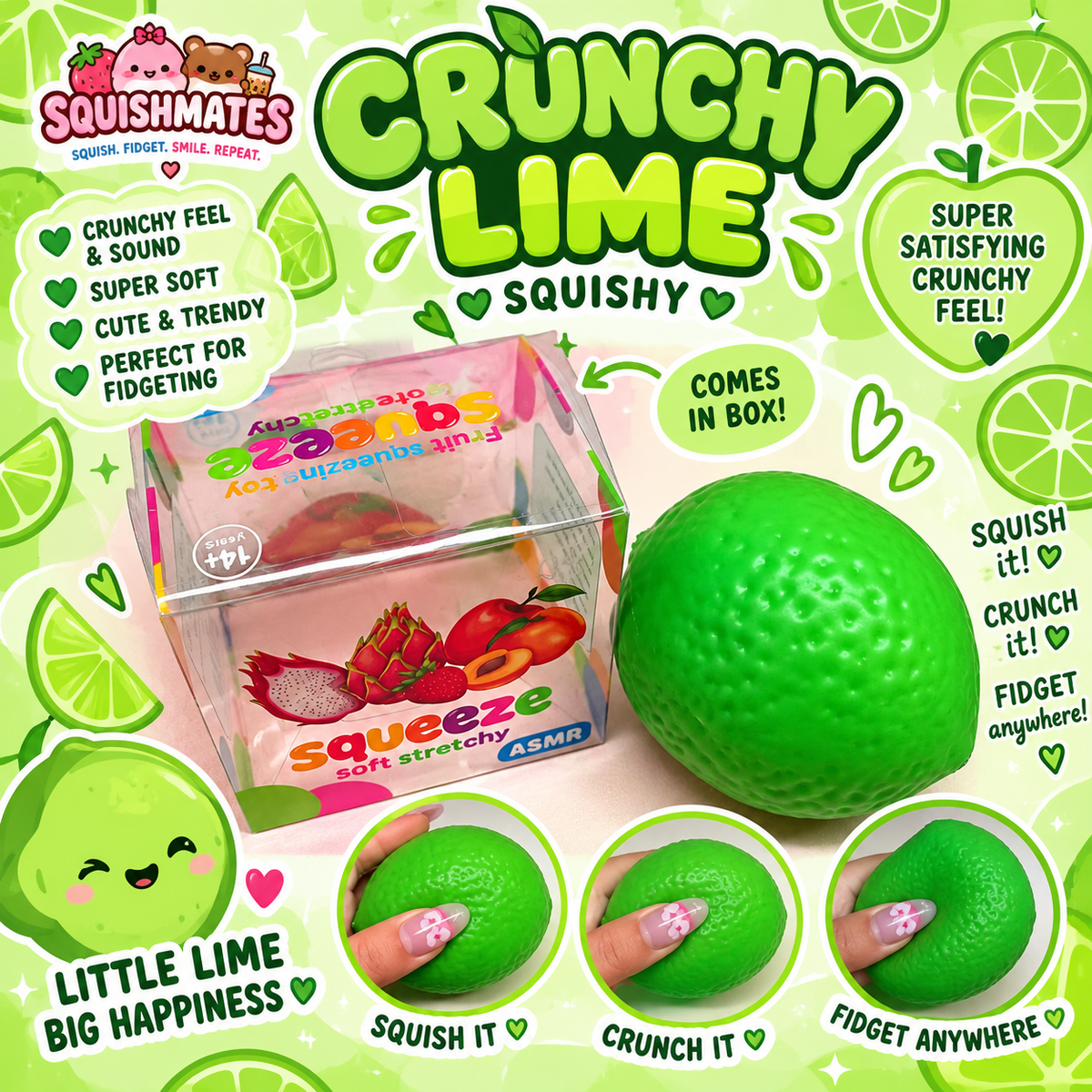 Crunchy Lime Squishy – Fruit Squishy