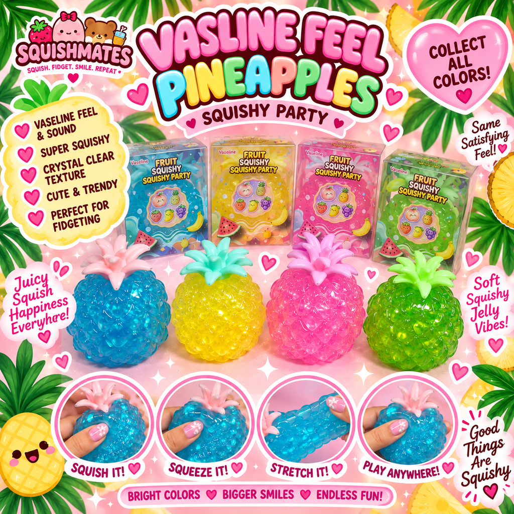 Vaseline Feel Pineapple Squishy