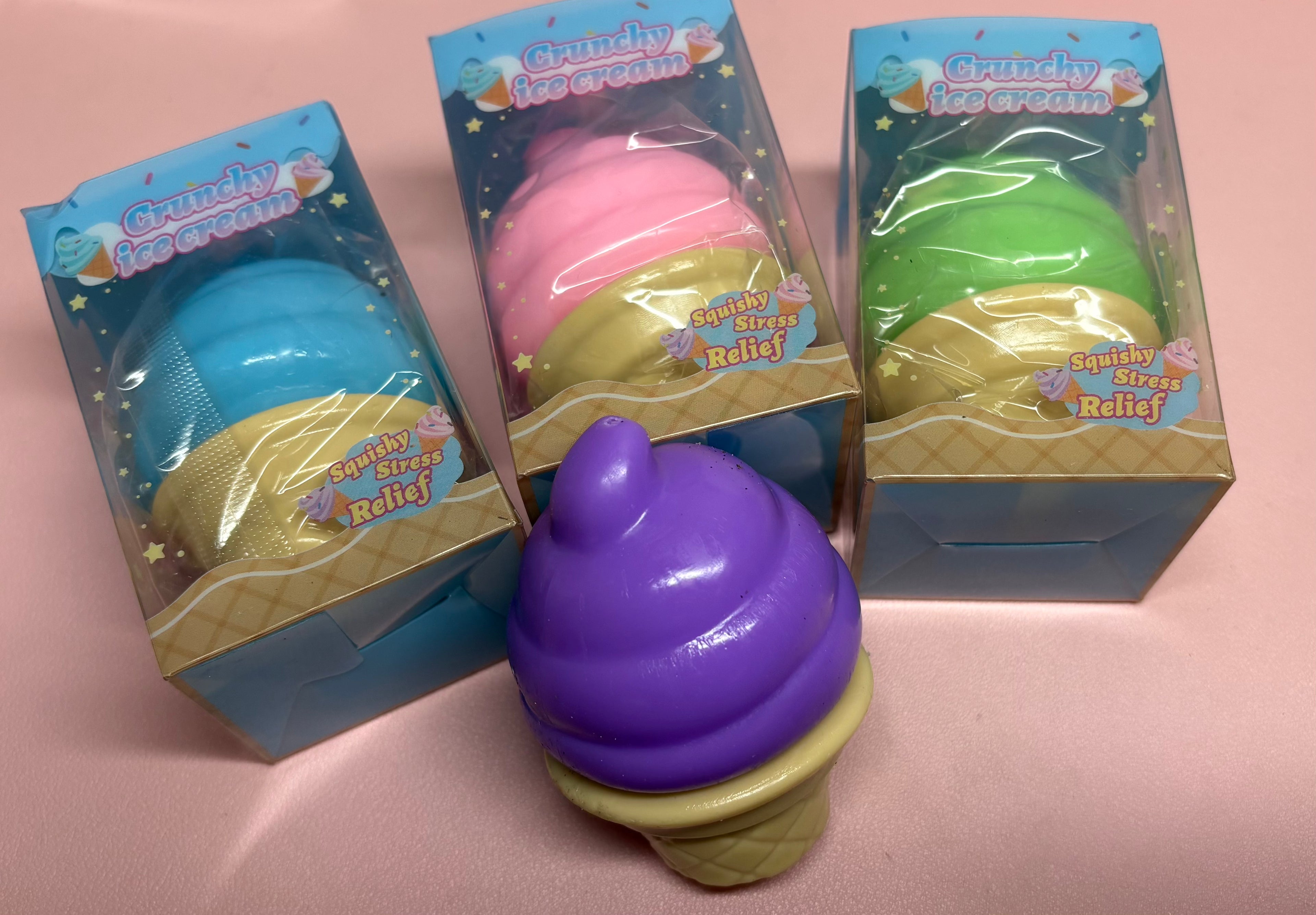 Crunchy Feel Ice Cream Squishy