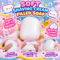 Soft Soap Shaving Cream Filled Squishy